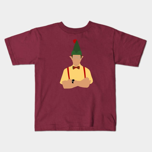 Machiavelli Meets Christmas Kids T-Shirt by doctorheadly